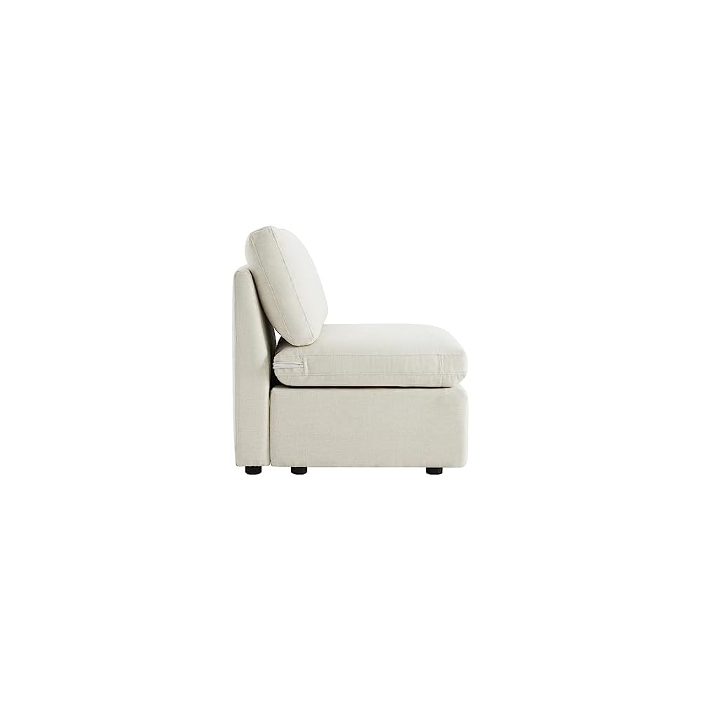 CHITA Modular Sectional Sofa, Armless Chair, Linen