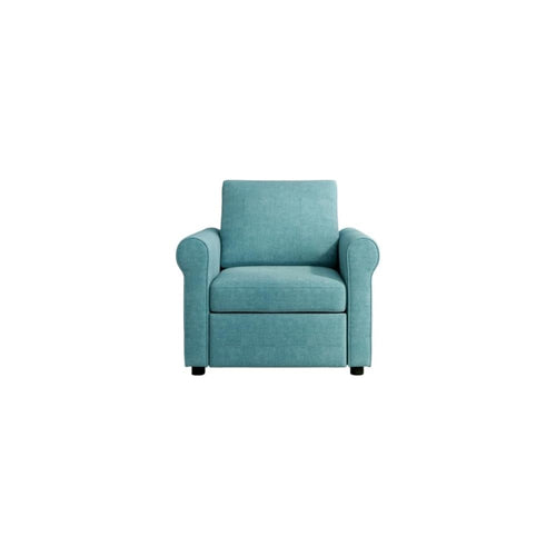 3-in-1 Sofa Bed Chair, Convertible Sleeper Chair Bed,Adjust Backrest Into A Sofa,Lounger Chair, Chair Bed Sleeper,Teal