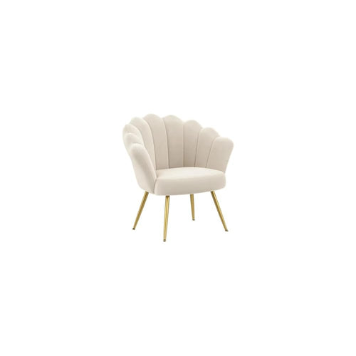 Century Velvet Living Room Chair Accent Chairs, Upholstered Vanity for Makeup