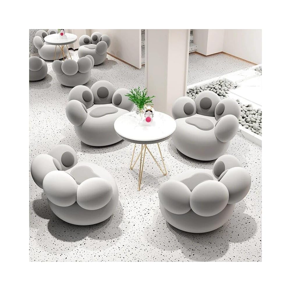 Generic Modern Nordic-Style Lounge Chair – Elegant, Comfortable Living Room Furniture White, 37.79*28.34*29.92in