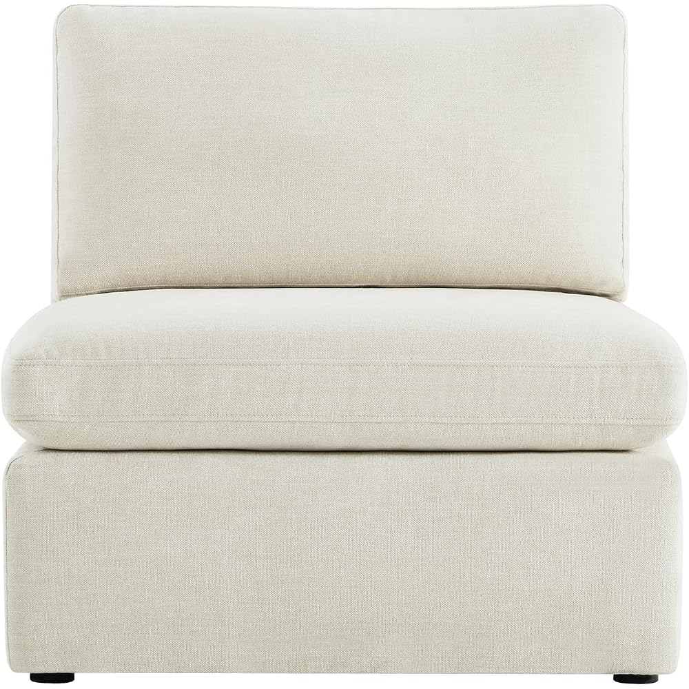 CHITA Modular Sectional Sofa, Armless Chair, Linen